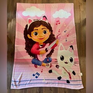 Gabby's Dollhouse Kids' Throw Blanket 46x60 inches So Soft